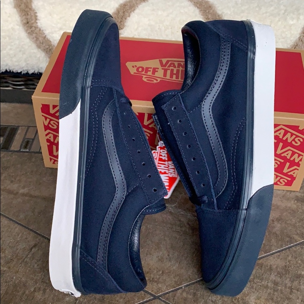 VANS OLD SKOOL MONO BUMPER DRESS BLUES WMNS